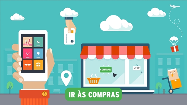 Ir as compras para retirada em lockers